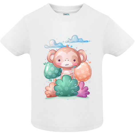 Tricou copii – Maimutica in padure