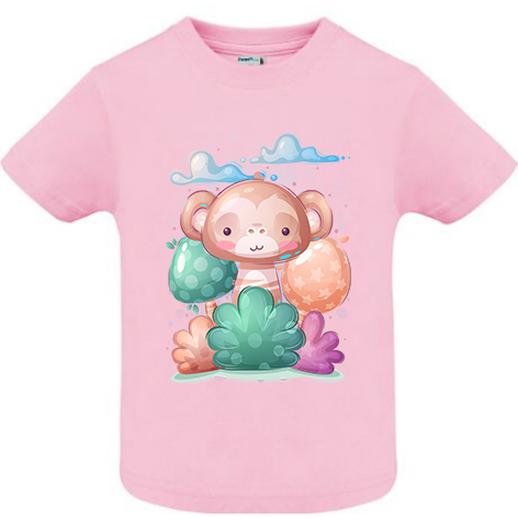 Tricou copii – Maimutica in padure